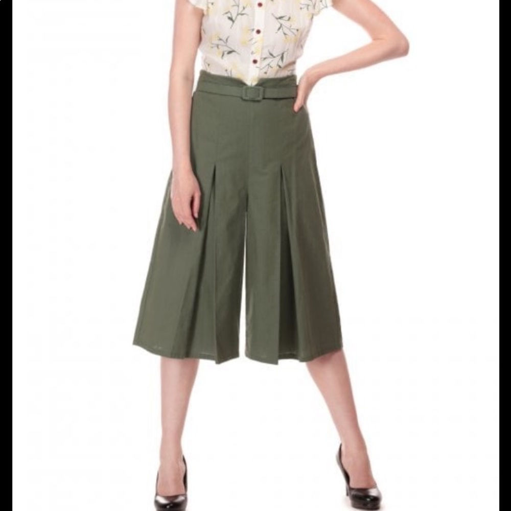 Collectif Vintage| Mainline Lydia Cropped Culottes